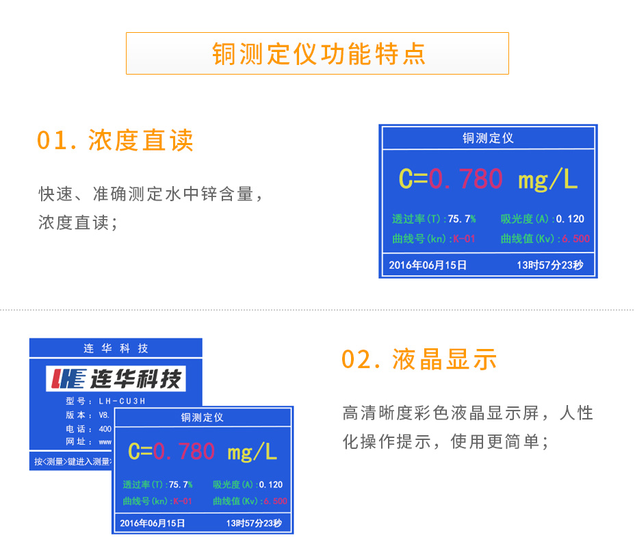 LH-CU3H型銅測定儀