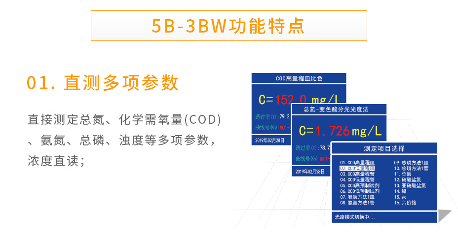 5B-3BW多參數(shù)水質測定儀